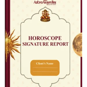 Horoscope Signature Report