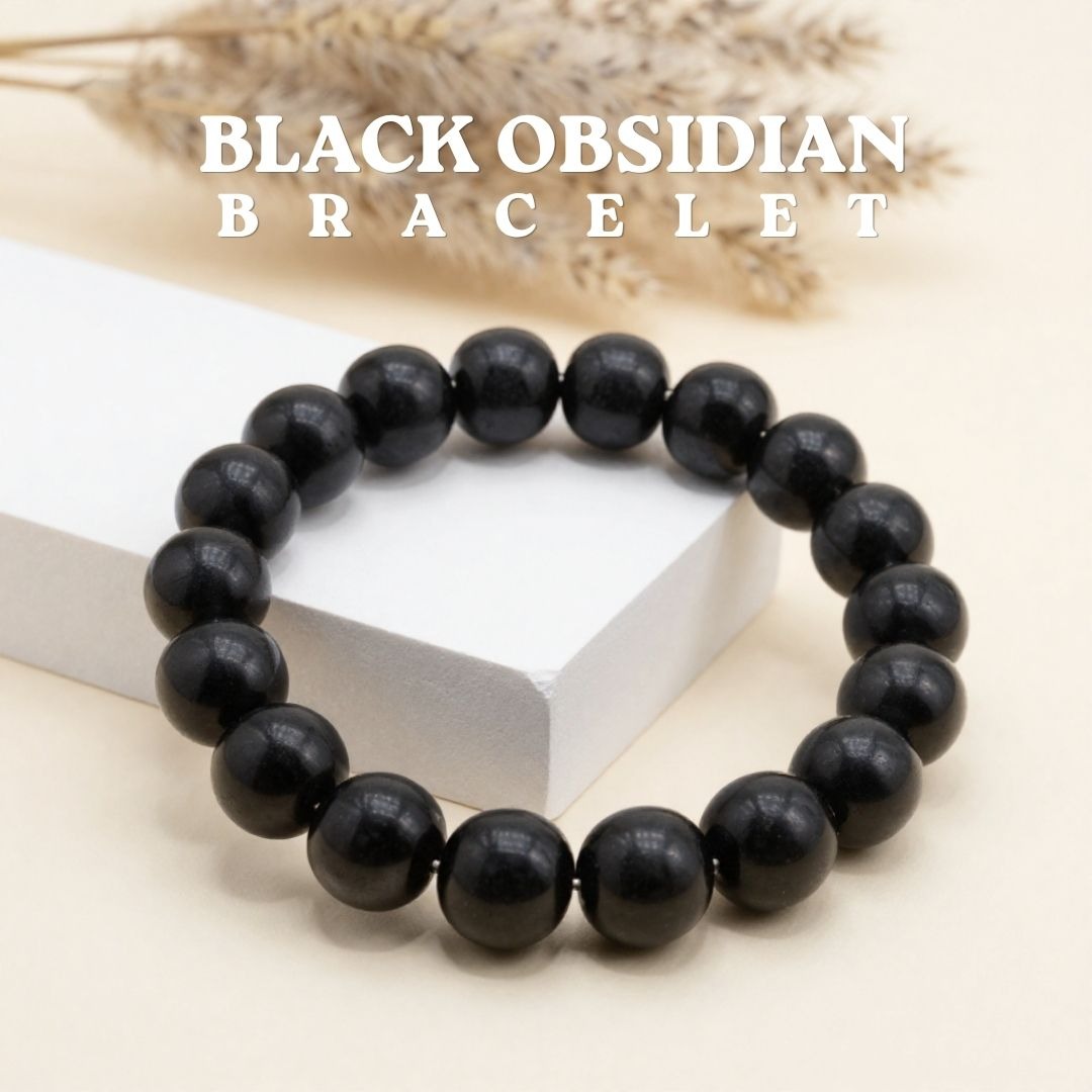Black Obsidian Bracelet - Image 1