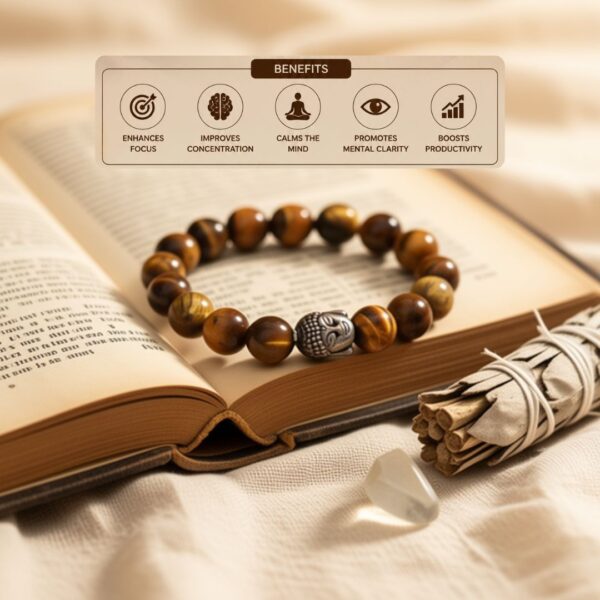 Concentration and focus bracelet