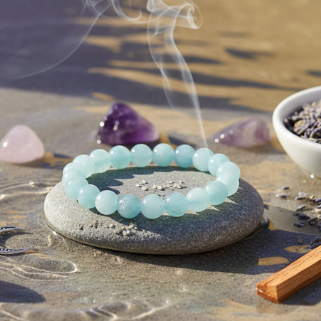 Aquamarine bracelet