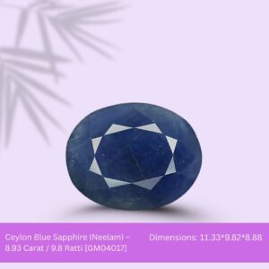 Imperial Sapphire (Neelam)