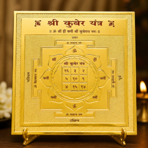 Gold Plated Shri Kuber Yantra