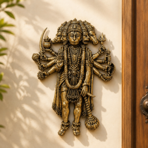 Pure Copper Panchmukhi Hanuman