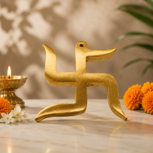 Auspicious Pure Copper Swastik